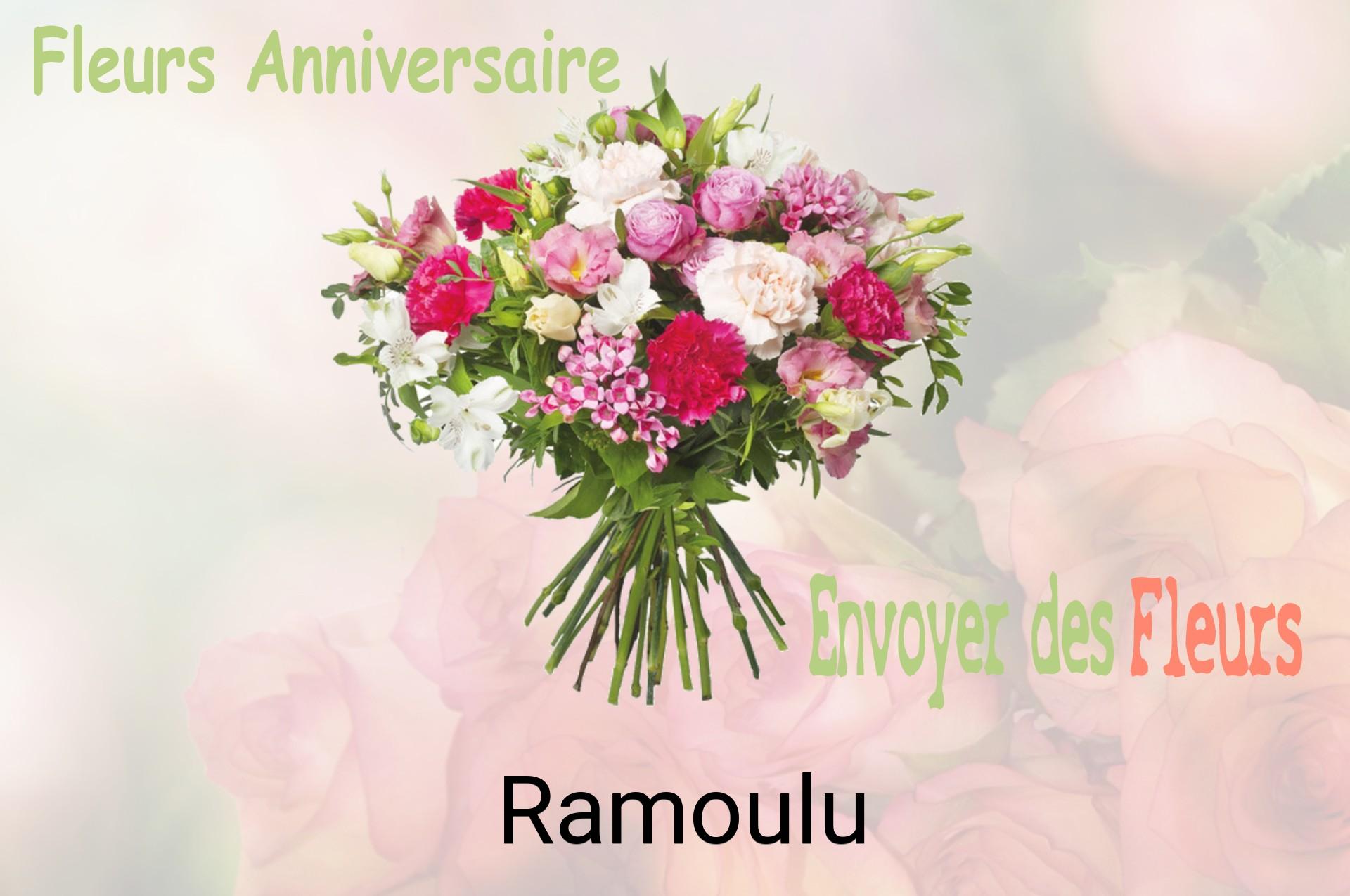 Bouquet de fleurs d’anniversaire livré à Ramoulu